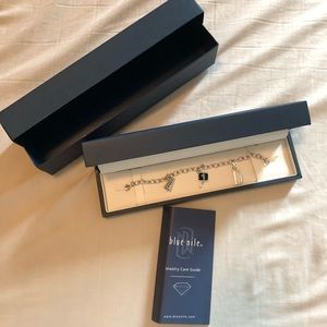 Blue nice brand new charm bracelet